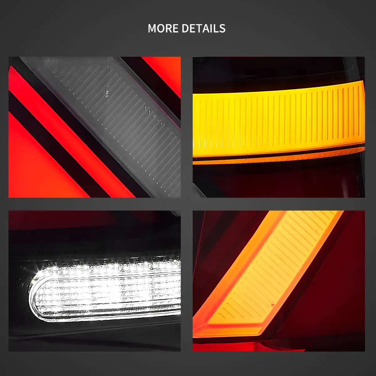 01-06 Mini Cooper R50 R52 R53 Vland Union Jack LED Tail Lights Sequential Turn Signal [E-mark] - Image 13