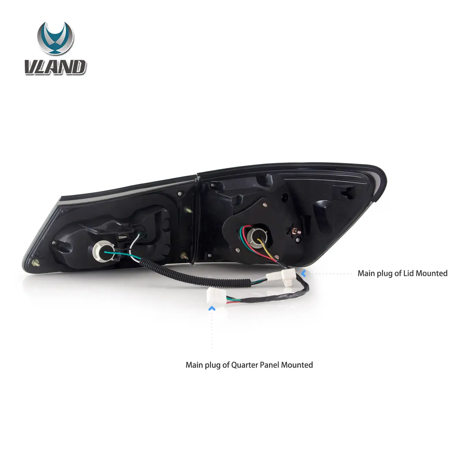 06-13 Lexus IS250 IS350 ISF IS300 220d 200d(XE20) Vland LED Tail Lights Upgraded - Image 6
