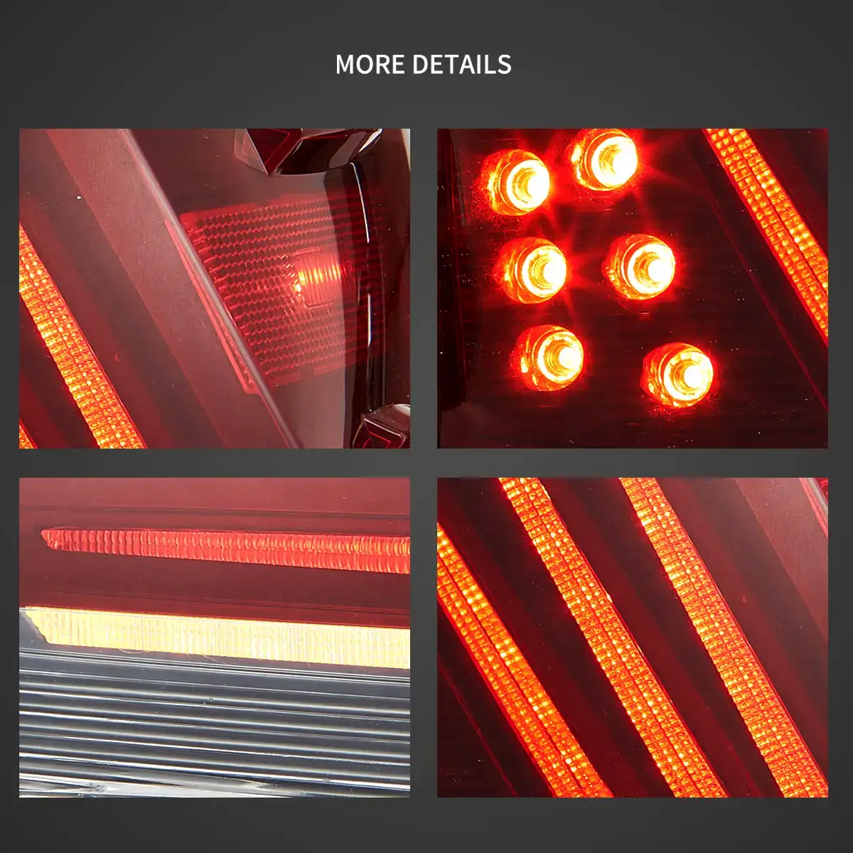 06-13 Lexus IS250 IS350 ISF IS300 220d 200d(XE20) Vland LED Tail Lights Upgraded - Image 7