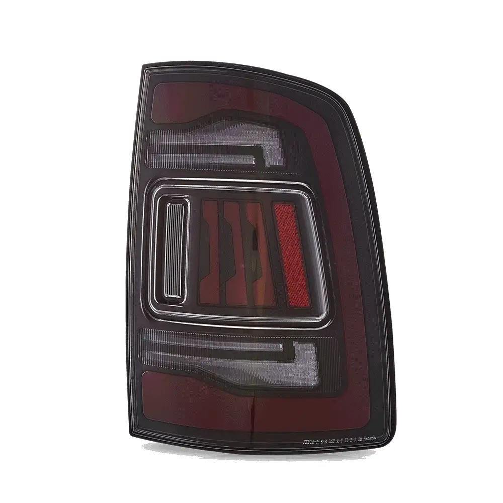 09-18 Dodge Ram 1500/2500/3500 Vland Upgrade LED Tail Lights With Amber Turn Signal - Image 2