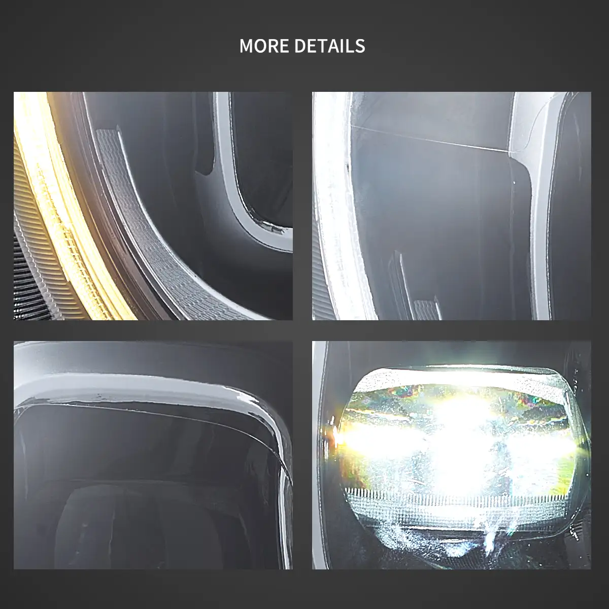10-16 Mini Countryman R60 Vland Full LED Dual Beam Projector Headlights [E-mark] - Image 7