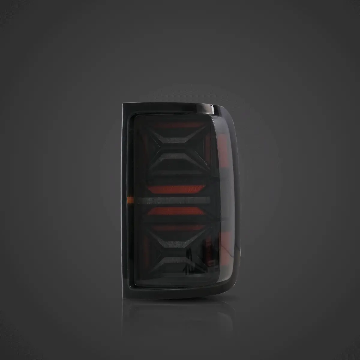 10-22 VW Amarok Vland LED Aftermarket Tail Lights With Dynamic Welcome Lighting Smoked [E-mark] - Image 2
