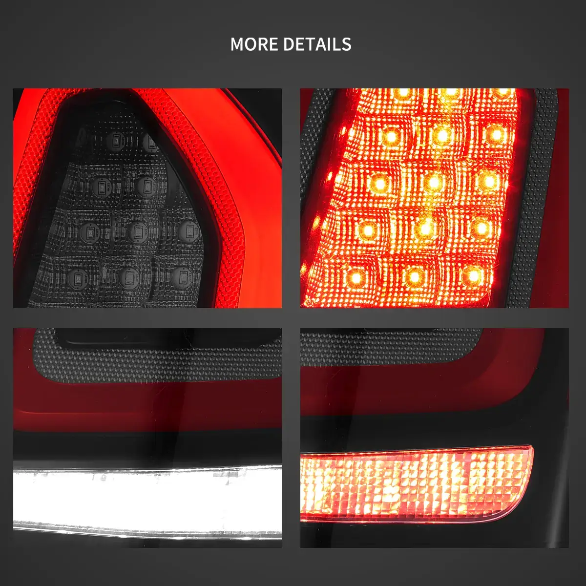 11-14 Chrysler 300 & Lancia Thema Vland LED Tail Lights With Start-up Animation - Image 10