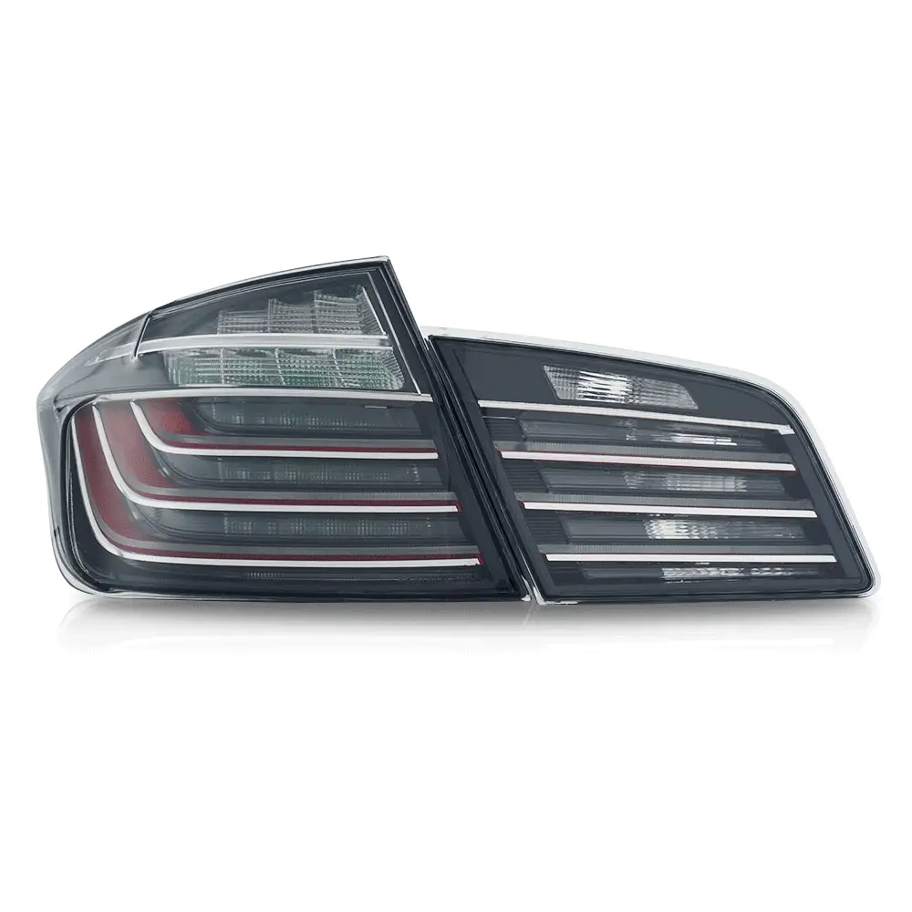 11-17 BMW 5 Series F10 F18 Vland LED Tail Lights With Amber Turn Signal - Image 3