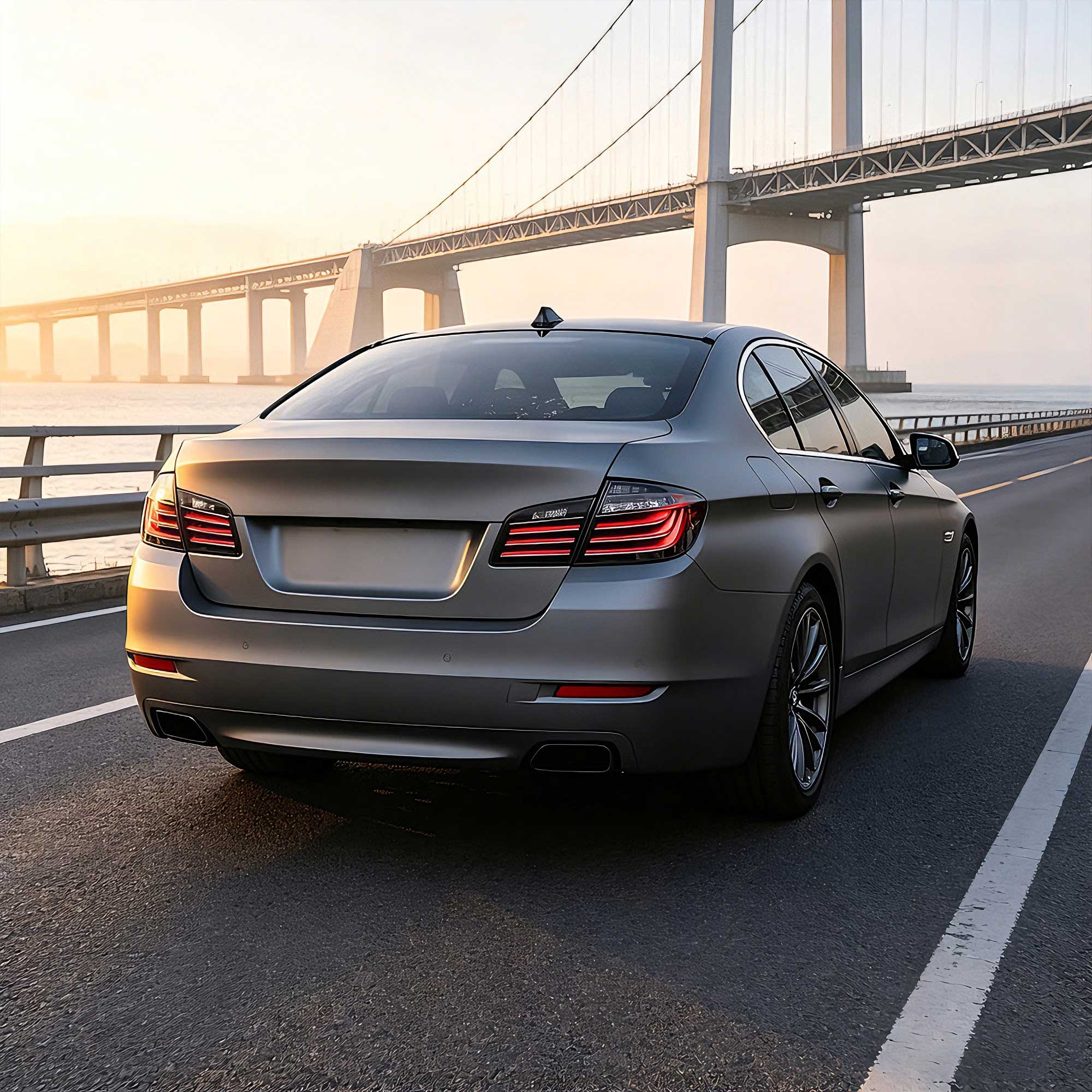 11-17 BMW 5 Series F10 F18 Vland LED Tail Lights With Amber Turn Signal - Image 8