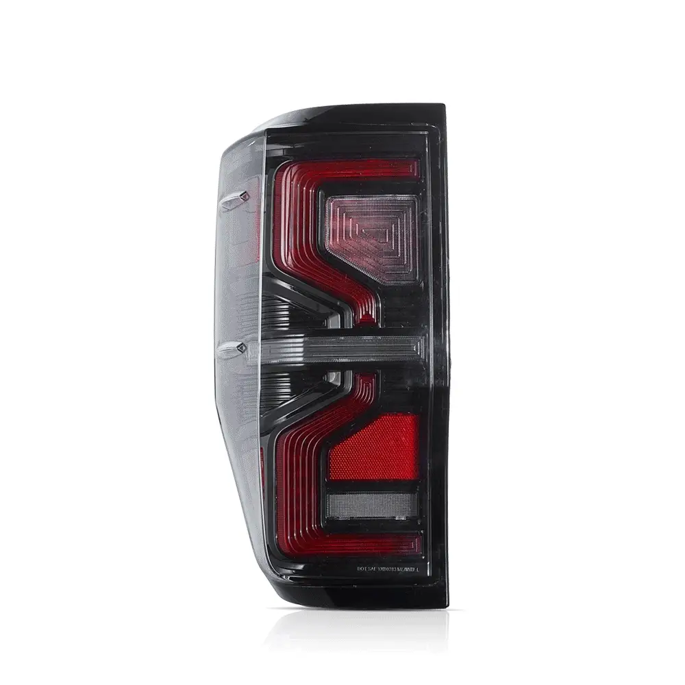 12-22 Ford Ranger Vland LED Upgrade Tail Lights With Amber Sequential Turn Signal (Not Fit For US Models) - Image 3