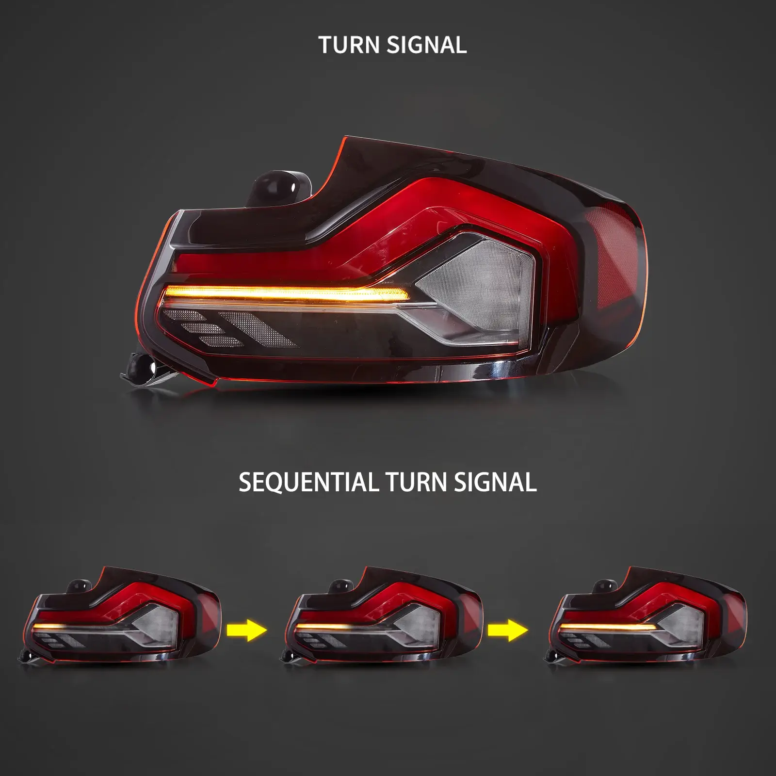 14-21 BMW 2 Series (F22 F23 F87) Vland LED Tail Lights With Start-up animation effect [E-mark] - Image 3