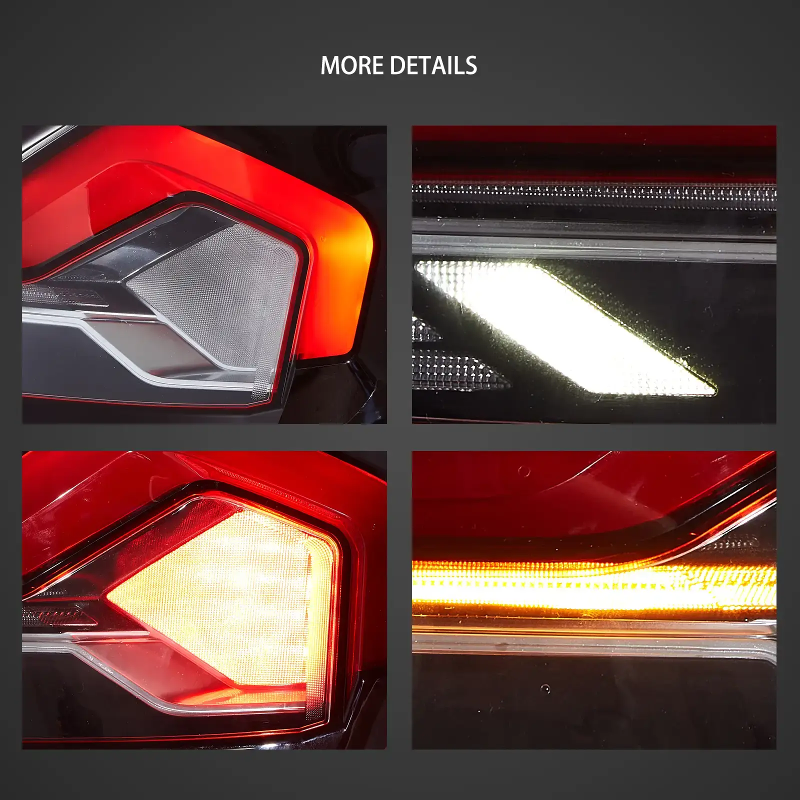 14-21 BMW 2 Series (F22 F23 F87) Vland LED Tail Lights With Start-up animation effect [E-mark] - Image 7