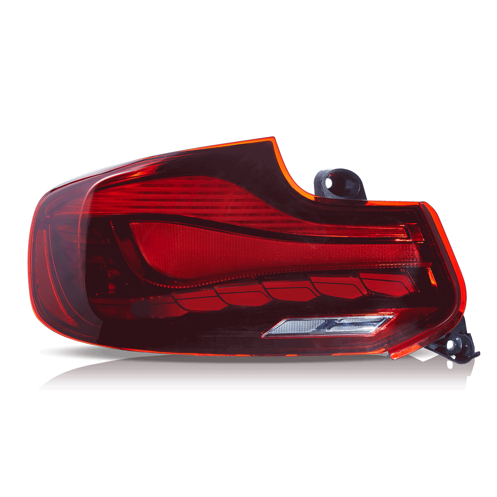 14-21 BMW 2 Series (F22 F23) M2 (F87) Vland OLED Tail Lights With Dynamic Welcome Lighting GTS Style [E-mark] - Image 4