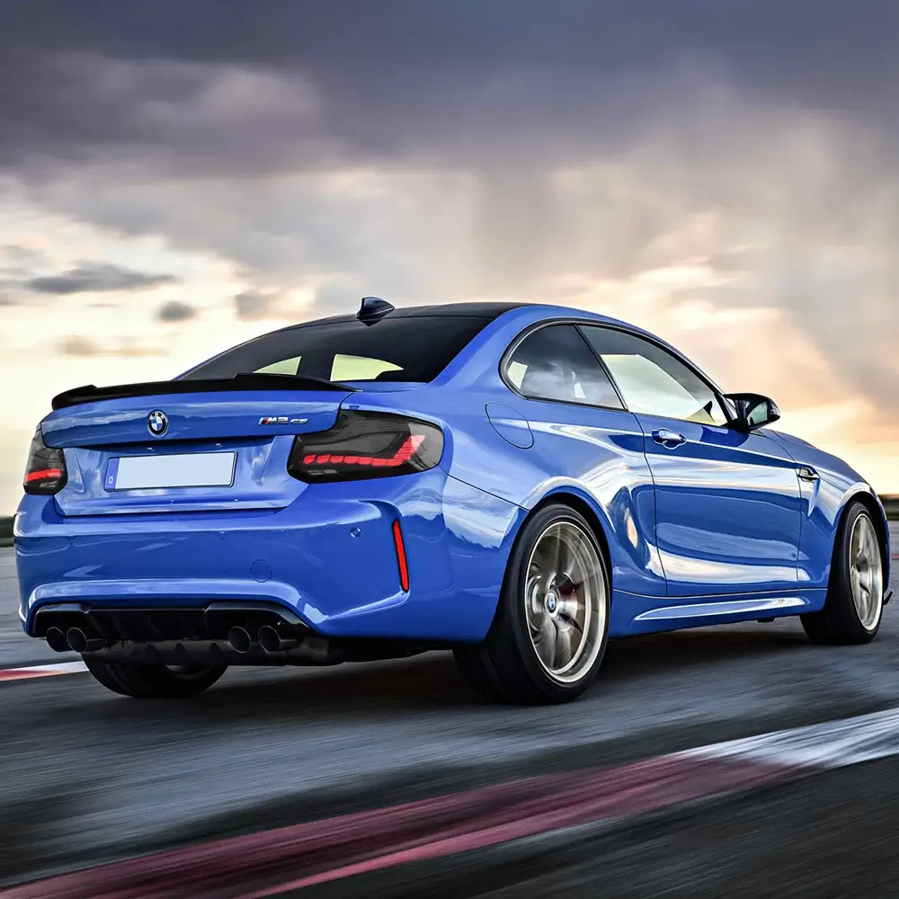 14-21 BMW 2 Series (F22 F23) M2 (F87) Vland OLED Tail Lights With Dynamic Welcome Lighting GTS Style [E-mark] - Image 8