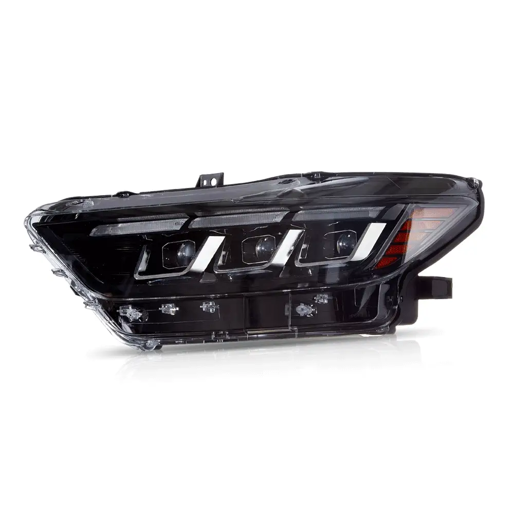 15-17 Ford Mustang LED Headlights Update 2024 S650 Style - Image 4