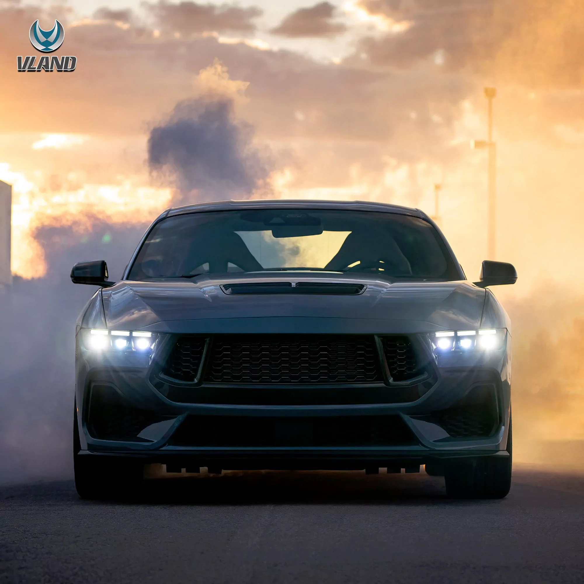 15-17 Ford Mustang LED Headlights Update 2024 S650 Style - Image 7