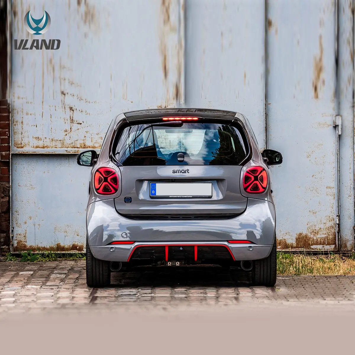 15-19 Benz Smart 453 Fortwo / Forfour Vland LED Tail Lights With Dynamic Welcome Lighting [E-mark] - Image 8