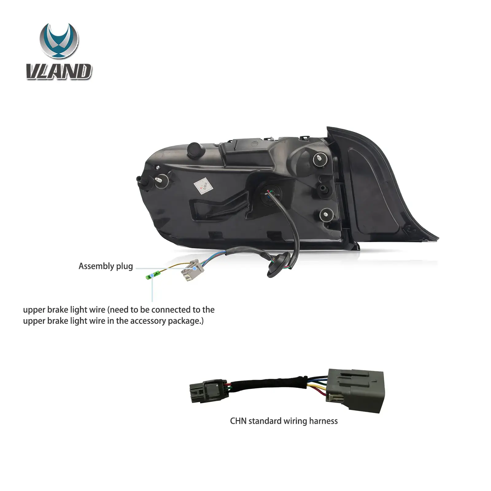 15-23 Ford Mustang 6th Gen (S550) Vland LED Upgrade Tail Lights W/5 Modes Turn Signals - Image 6