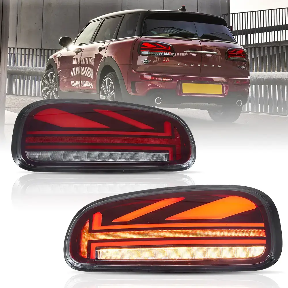 15-23 Mini Cooper Clubman F54 LCL F54 F54N Vland Tail lights With Full LED Upgraded Dynamic Welcome Lighting [E-mark] - Image 4