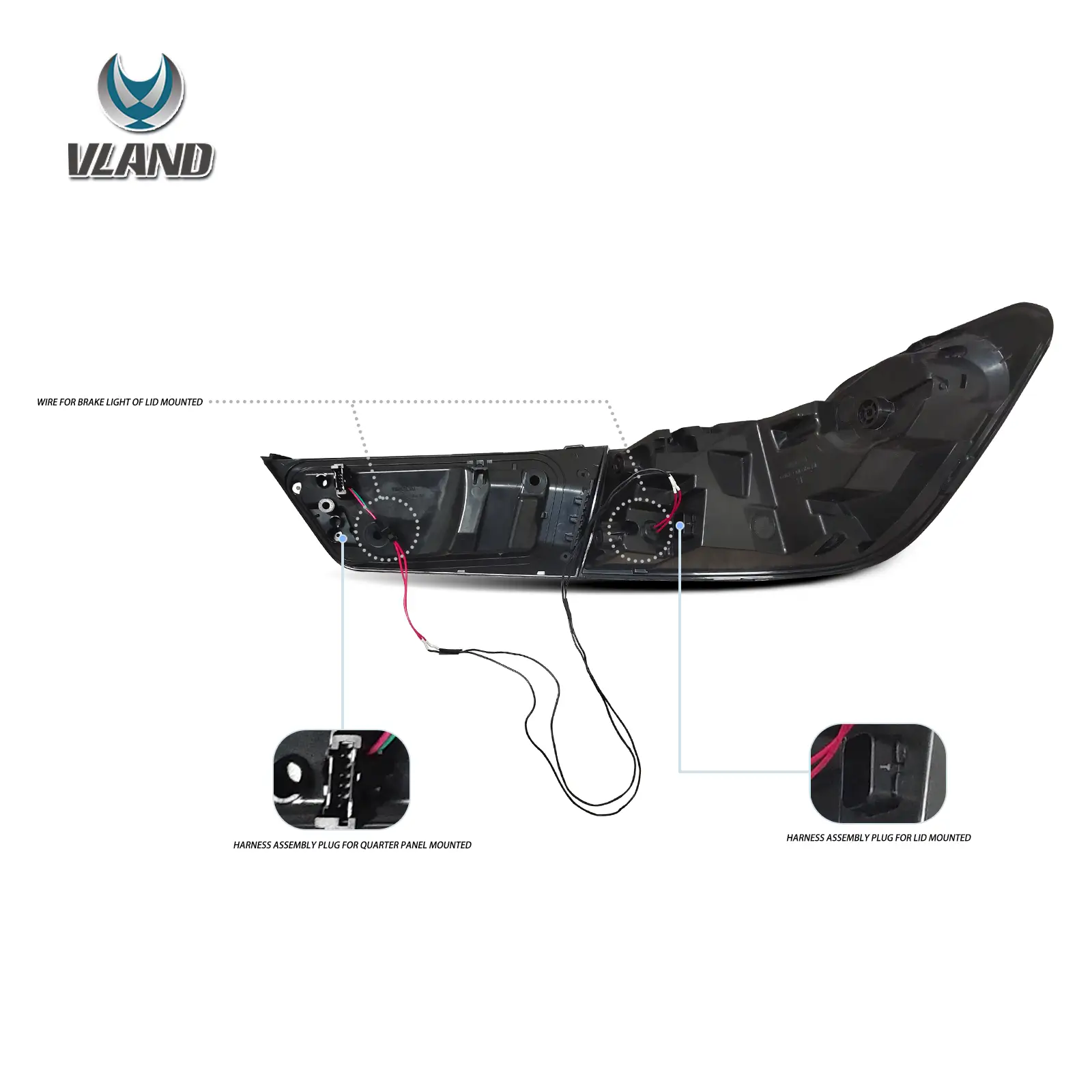18-24 BMW 3 Series 7th Gen G20/G28/G80 Vland OLED Tail Lights With Sequential Turn Signal [E-mark] - Image 9