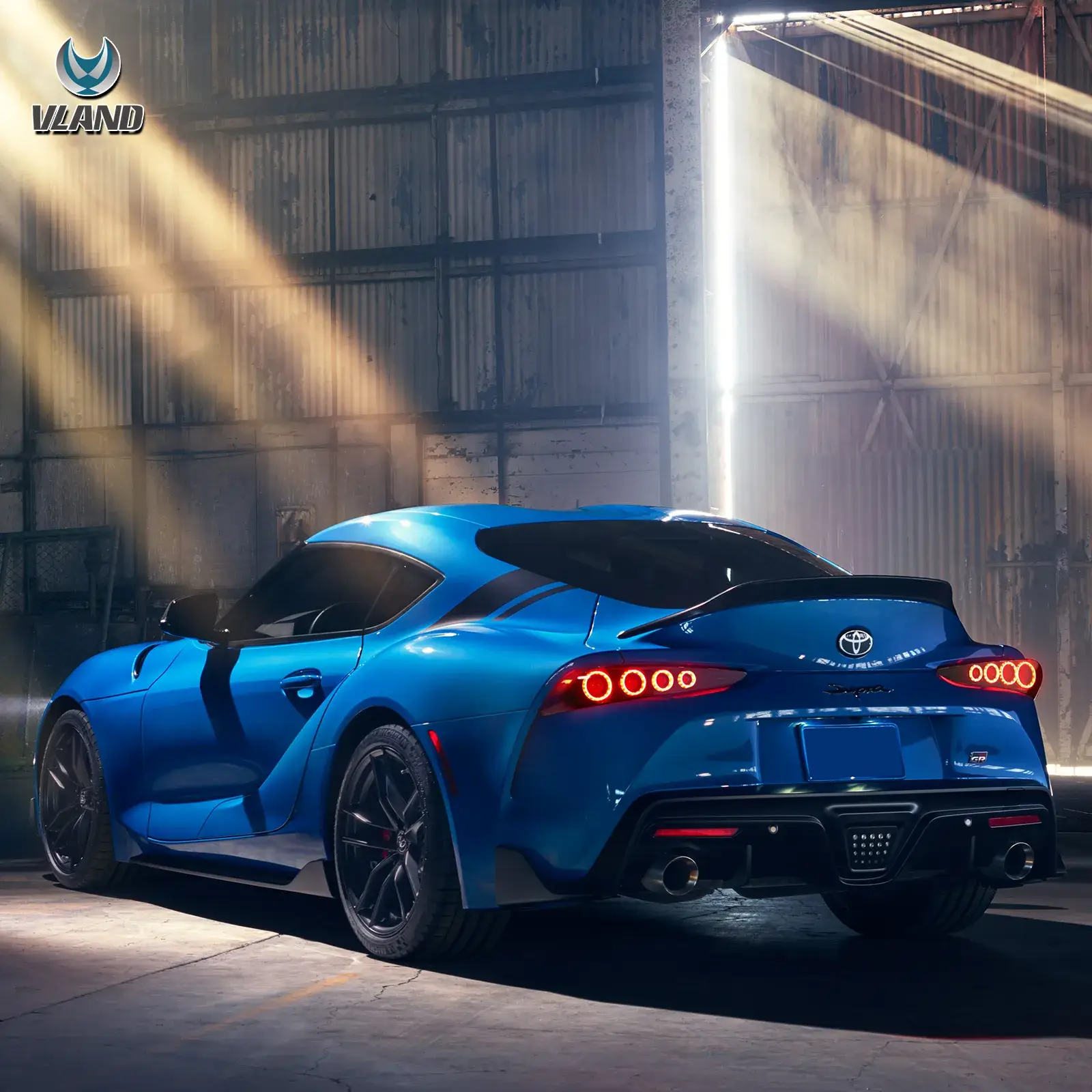 19-24 Toyota GR Supra A90/A91 Vland LED Tail Lights w/Dynamic Animation - Image 9