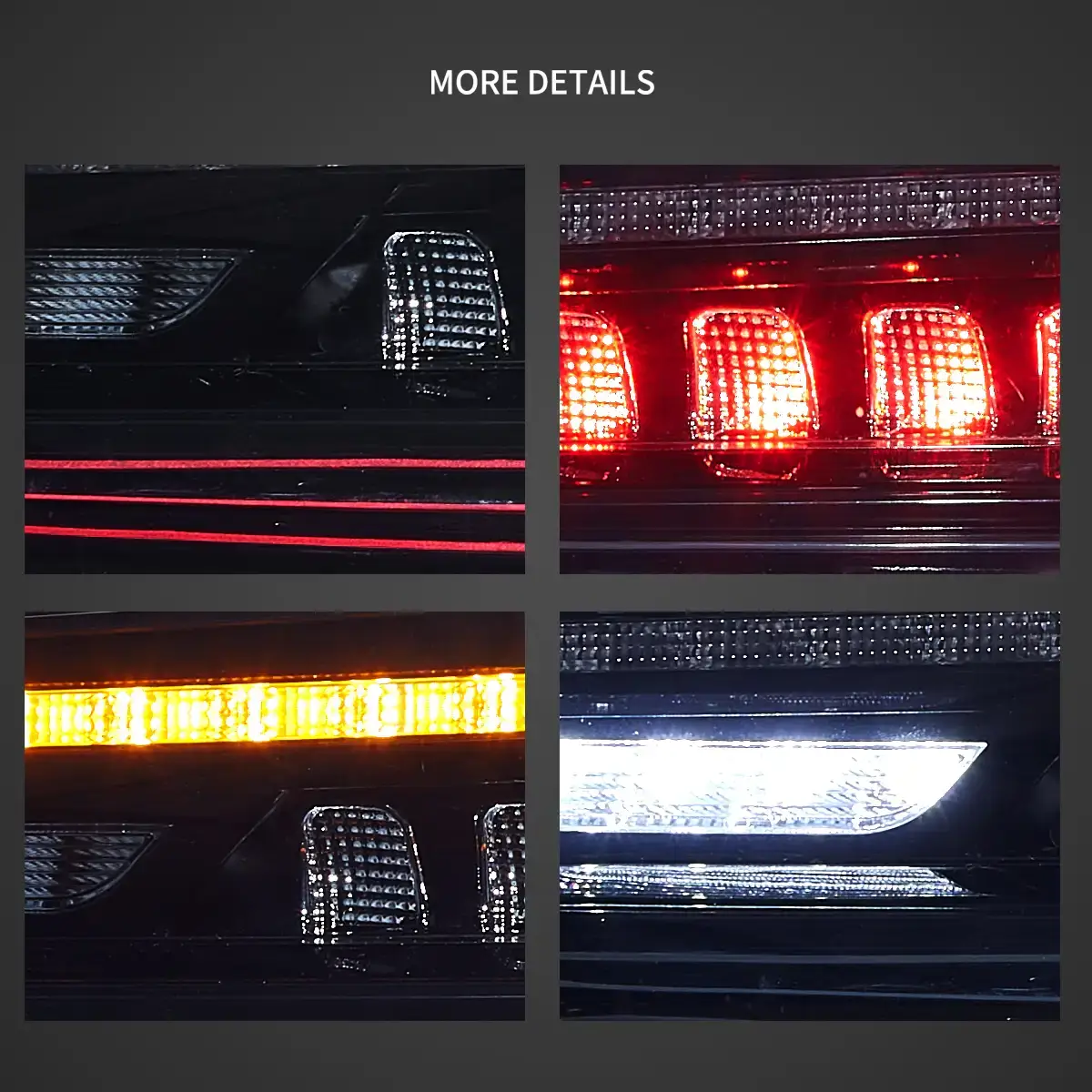 19-UP BMW 3-SERIES G20/G80 M3 Vland Laser Tail Lights CSL Style [E-mark] - Image 9