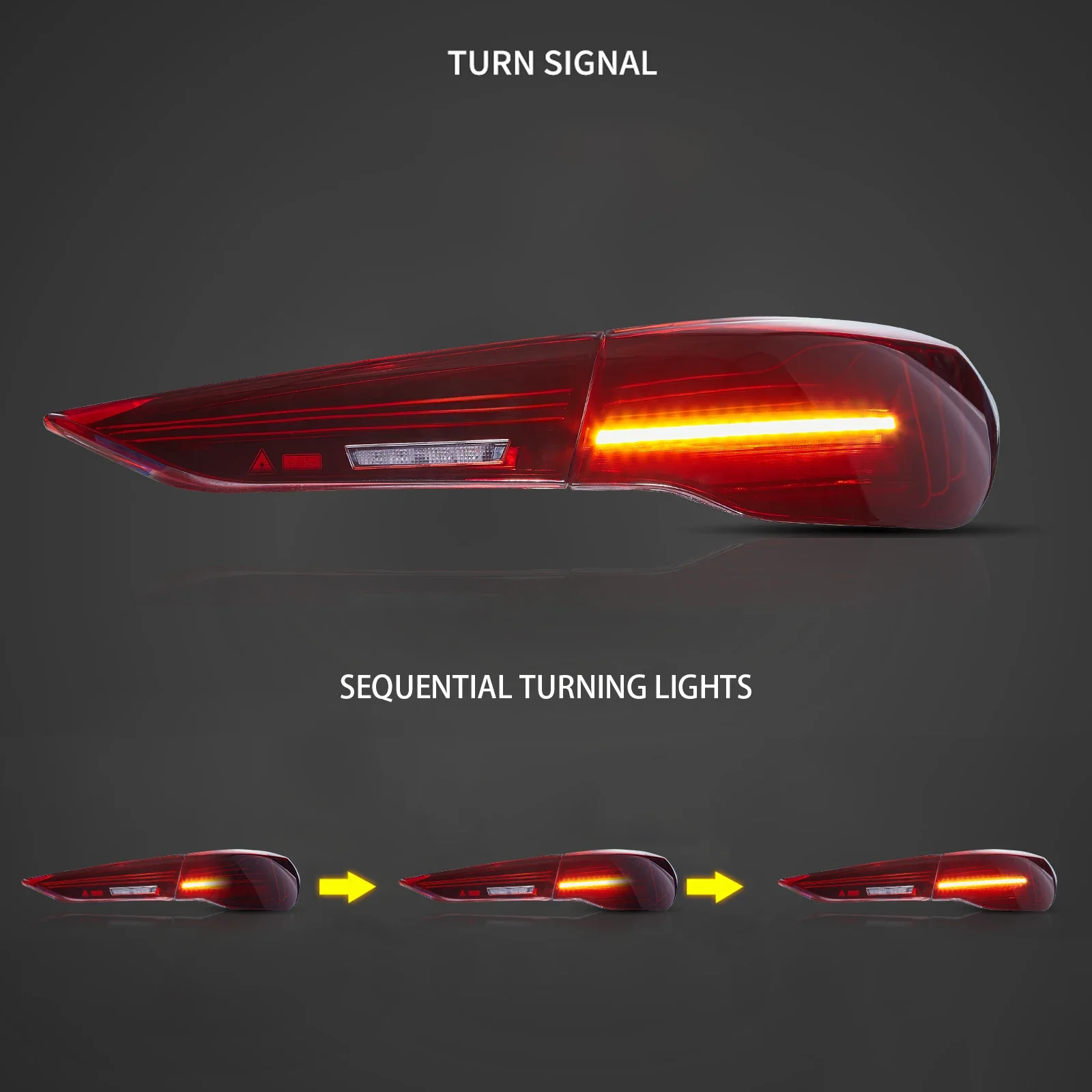 20-UP BMW 4 Series G22/G23/G26/G82/G83 Vland Laser Tail Lights [E-mark] - Image 3