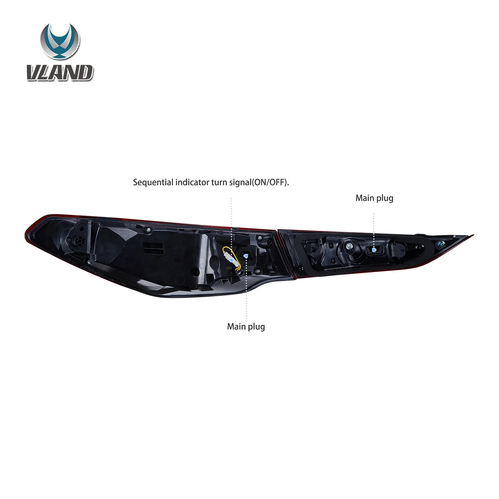 20-UP BMW 4 Series G22/G23/G26/G82/G83 Vland Laser Tail Lights [E-mark] - Image 6