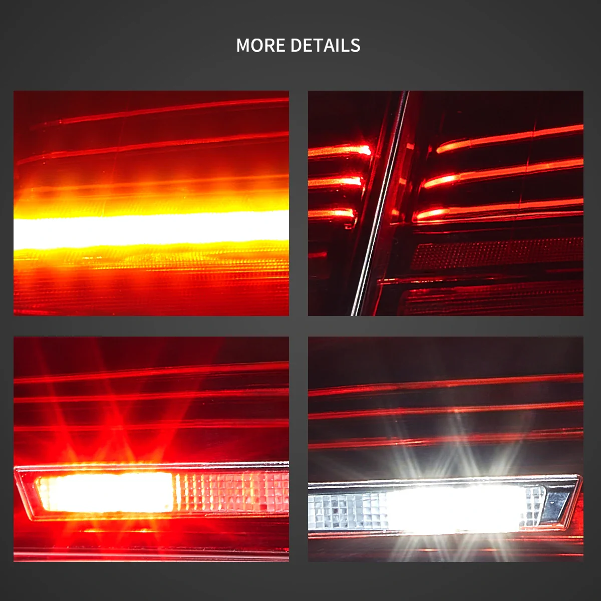 20-UP BMW 4 Series G22/G23/G26/G82/G83 Vland Laser Tail Lights [E-mark] - Image 8