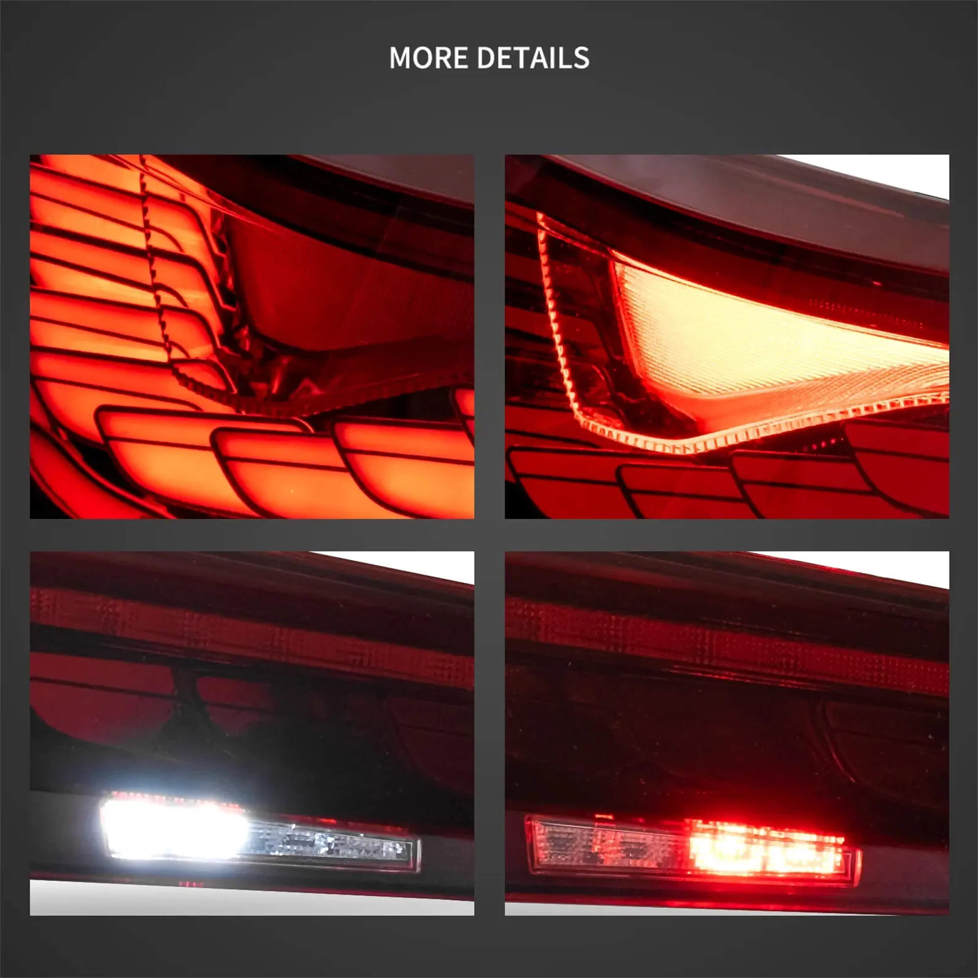 20-UP BMW 4 Series G22/G23/G26 Vland OLED Tail Lights With Dynamic Welcome Lighting [E-mark] - Image 11