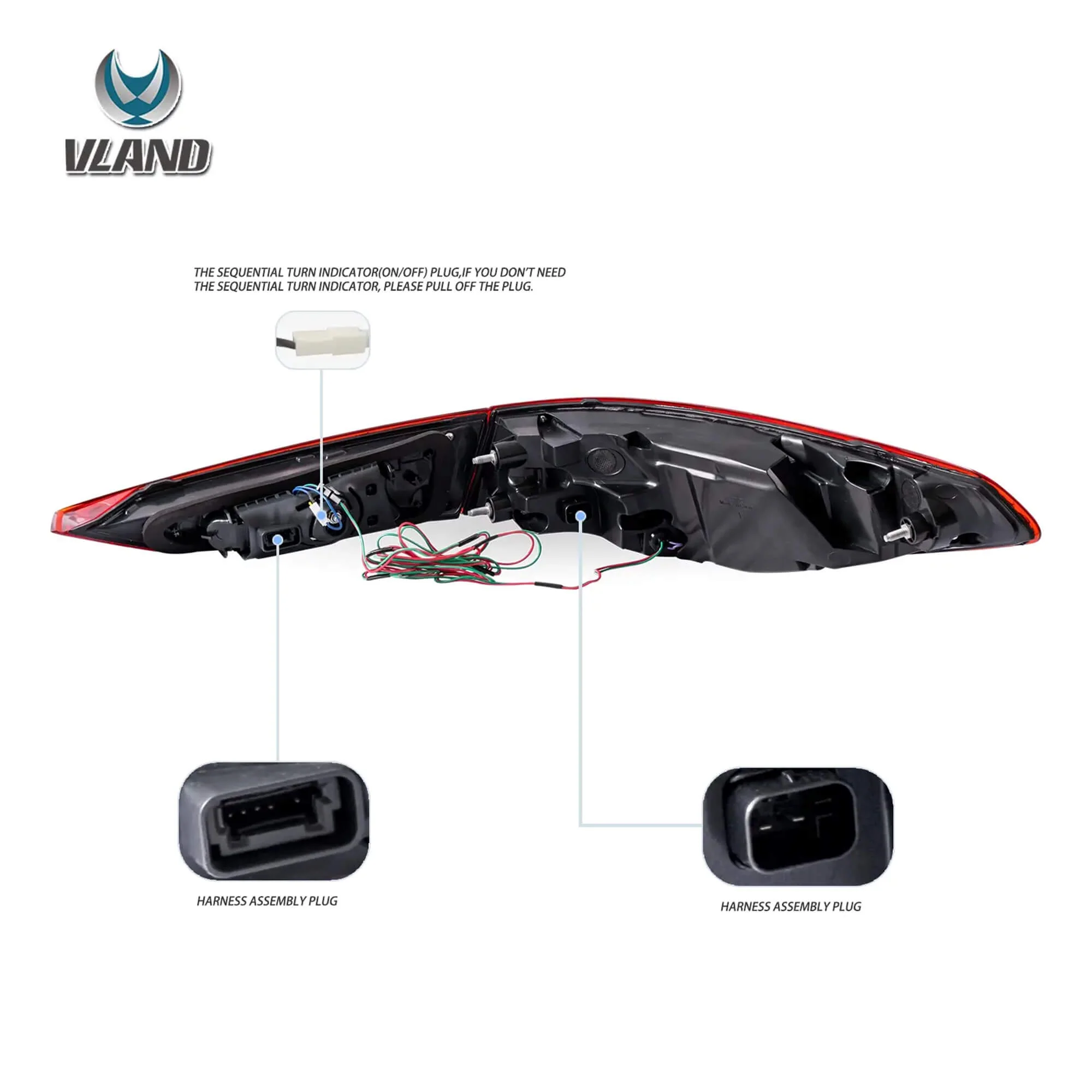 20-UP BMW 4 Series G22/G23/G26 Vland OLED Tail Lights With Dynamic Welcome Lighting [E-mark] - Image 6