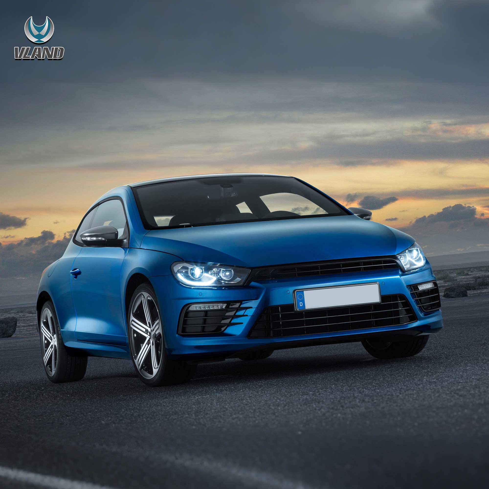 2009-2014 VW Scirocco LED Headlights With Start-up animation - Image 6