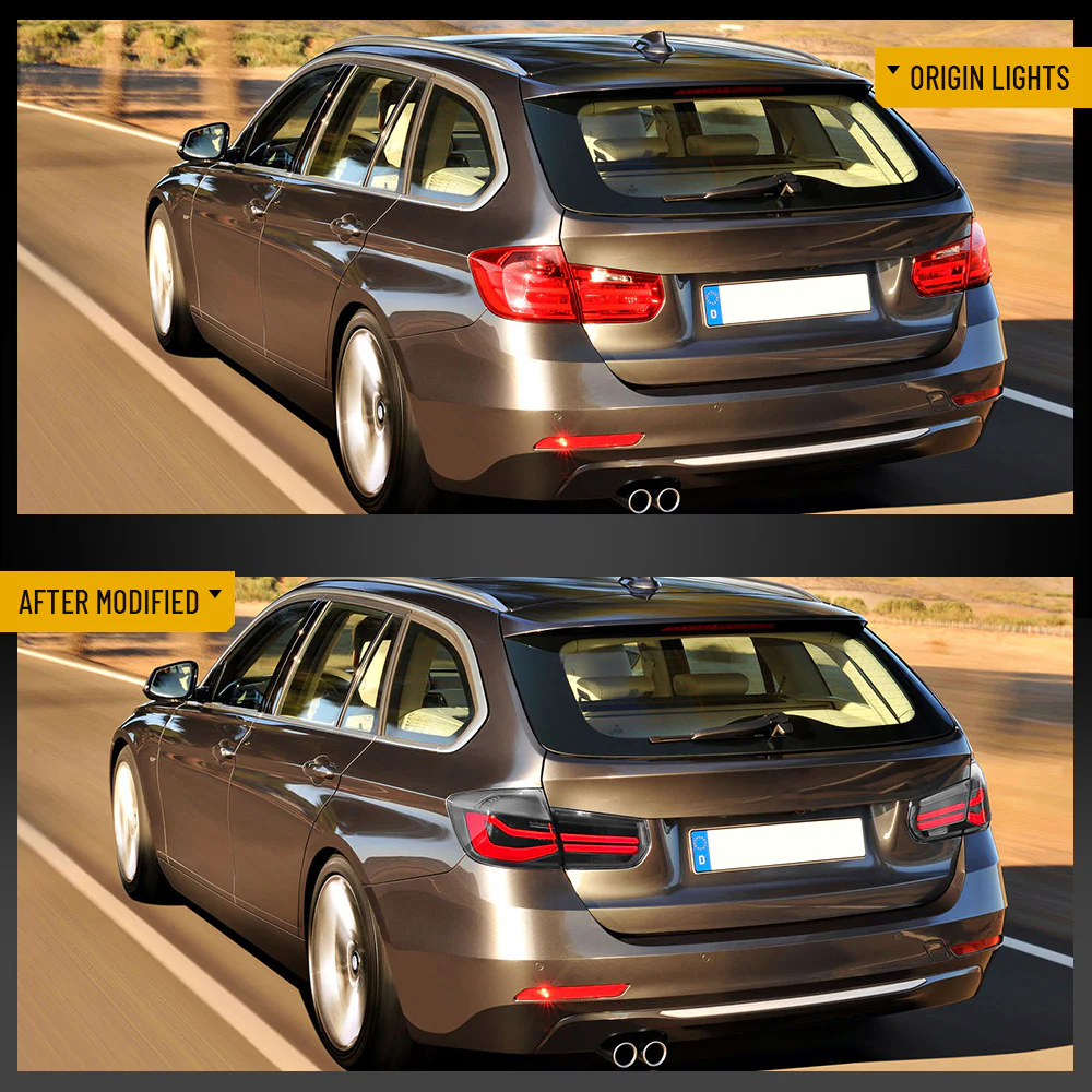2012-2019 BMW 3 Series F31 Touring Vland Full LED Tail Lights [E-mark] - Image 8