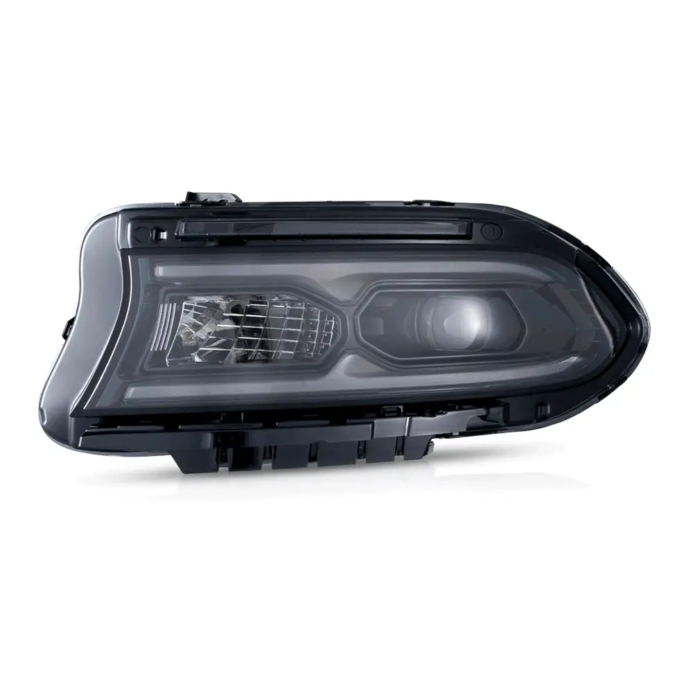 2015-2023 Dodge Charger Halogen Models Vland Projector Headlights - Image 4