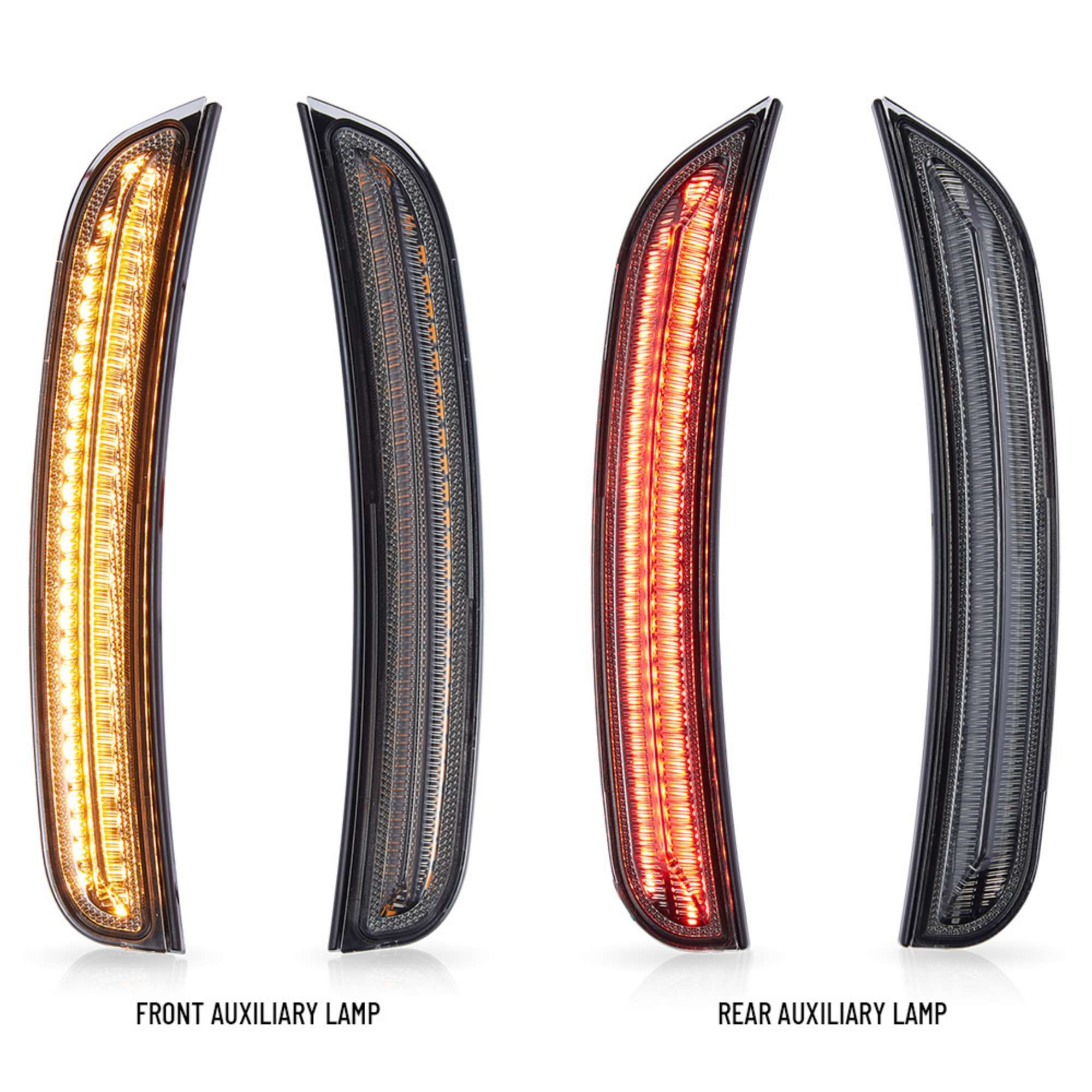 2015-2023 Dodge Charger LED Side Mark 2 Pair Front And Rear - Image 3