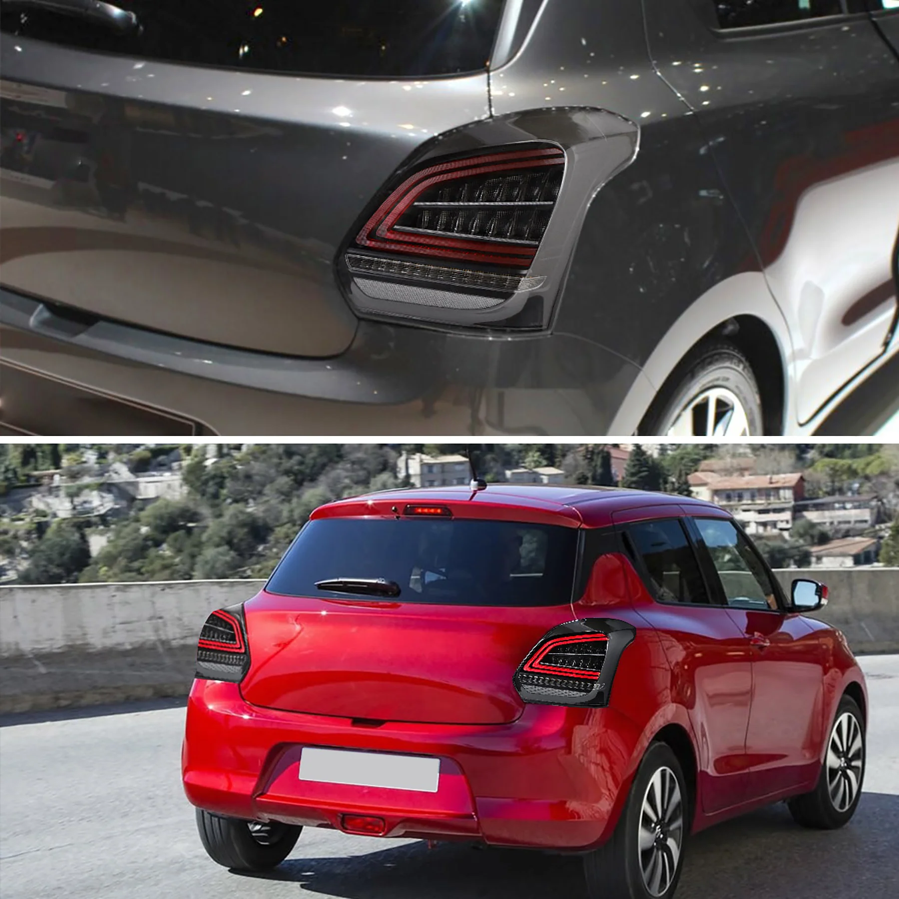 2017-2022 Suzuki Swift Vland LED Tail Lights With Sequential Turn Signal - Image 6