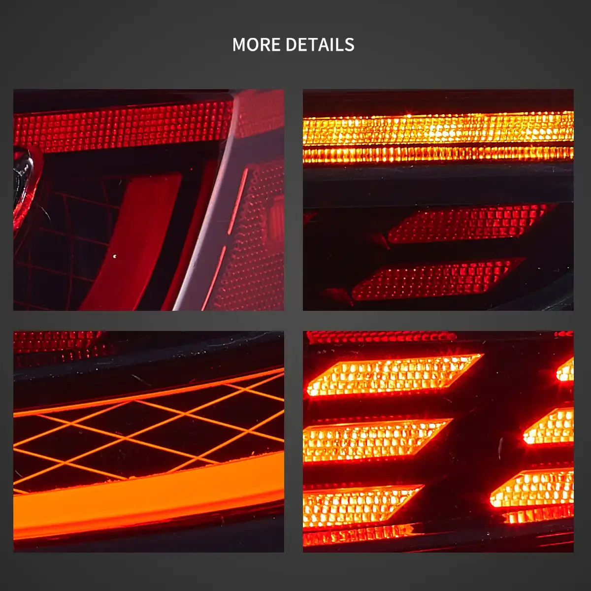 21-UP Toyota 86 GR86 & Subaru BRZ VLAND Full LED Tail lights With Dynamic Welcome Lighting - Image 4