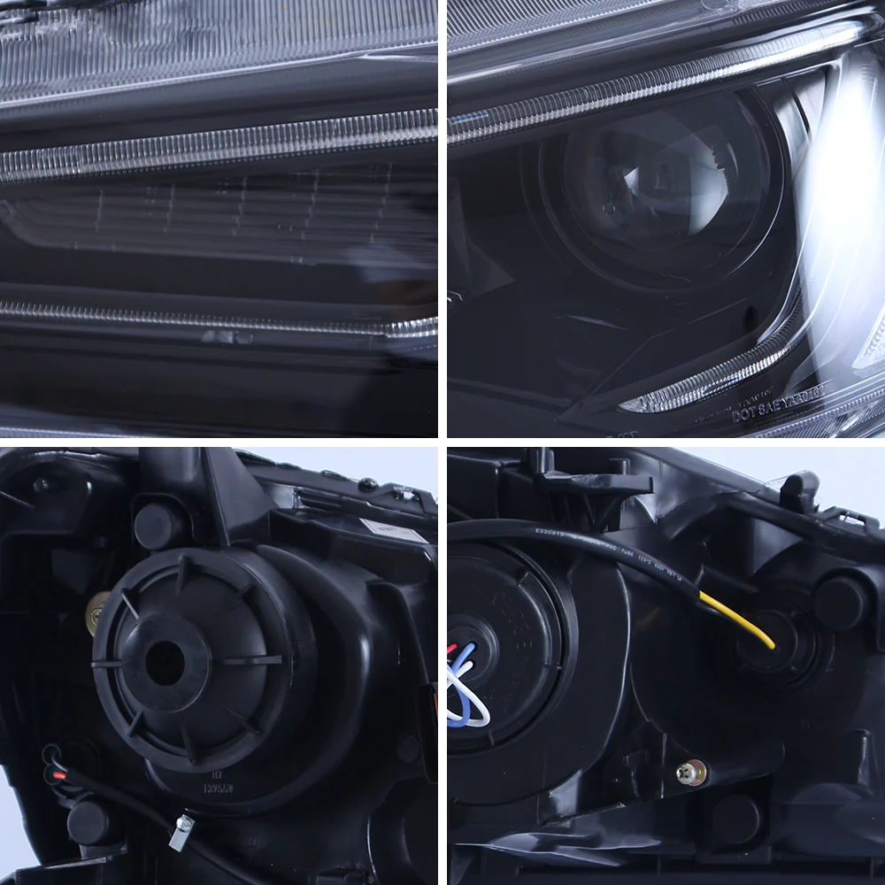 VLAND LED Headlights+Taillights For Mitsubishi Lancer 2008-2017 - Image 8