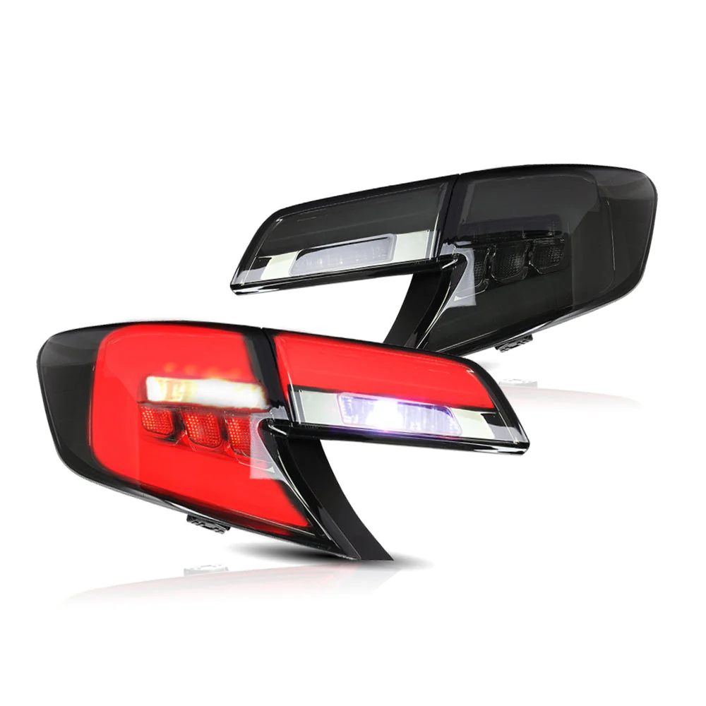 Vland Carlamp LED Tail Lights For Toyota Camry  2012-2014 Red Lens - Image 5