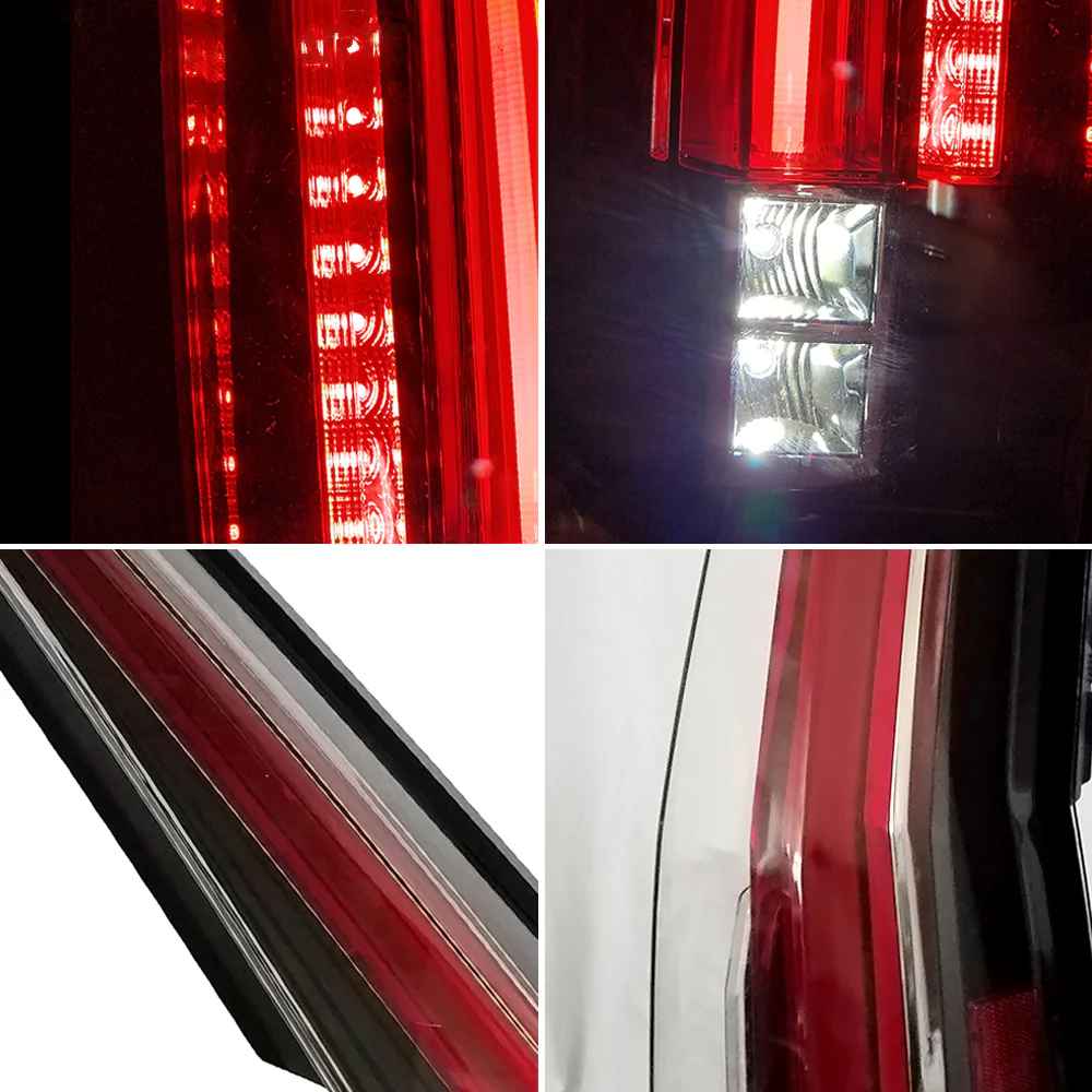 Vland Carlamp LED Tail Lights For Chevy Tahoe/Suburban 2015-2020 - Image 3