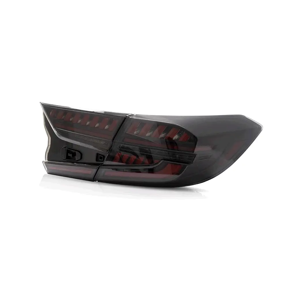 Vland Carlamp Tail Lights for Honda Accord 10th 2018-up w/sequential indicators Red Lens - Image 6
