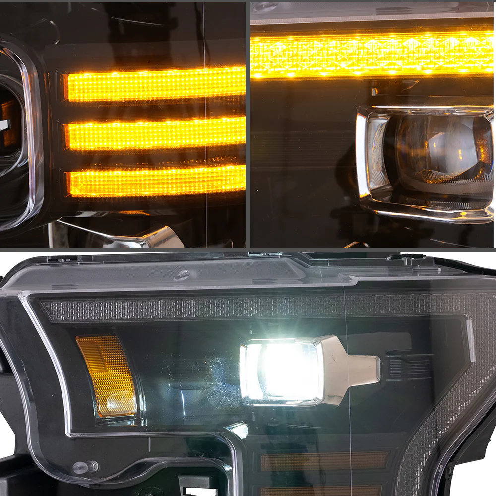 Vland Carlamp LED Headlights For Ford F150 2015-2017 - Image 10