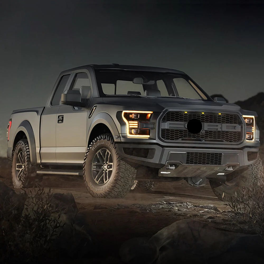 Vland Carlamp LED Headlights For Ford F150 2015-2017 - Image 7