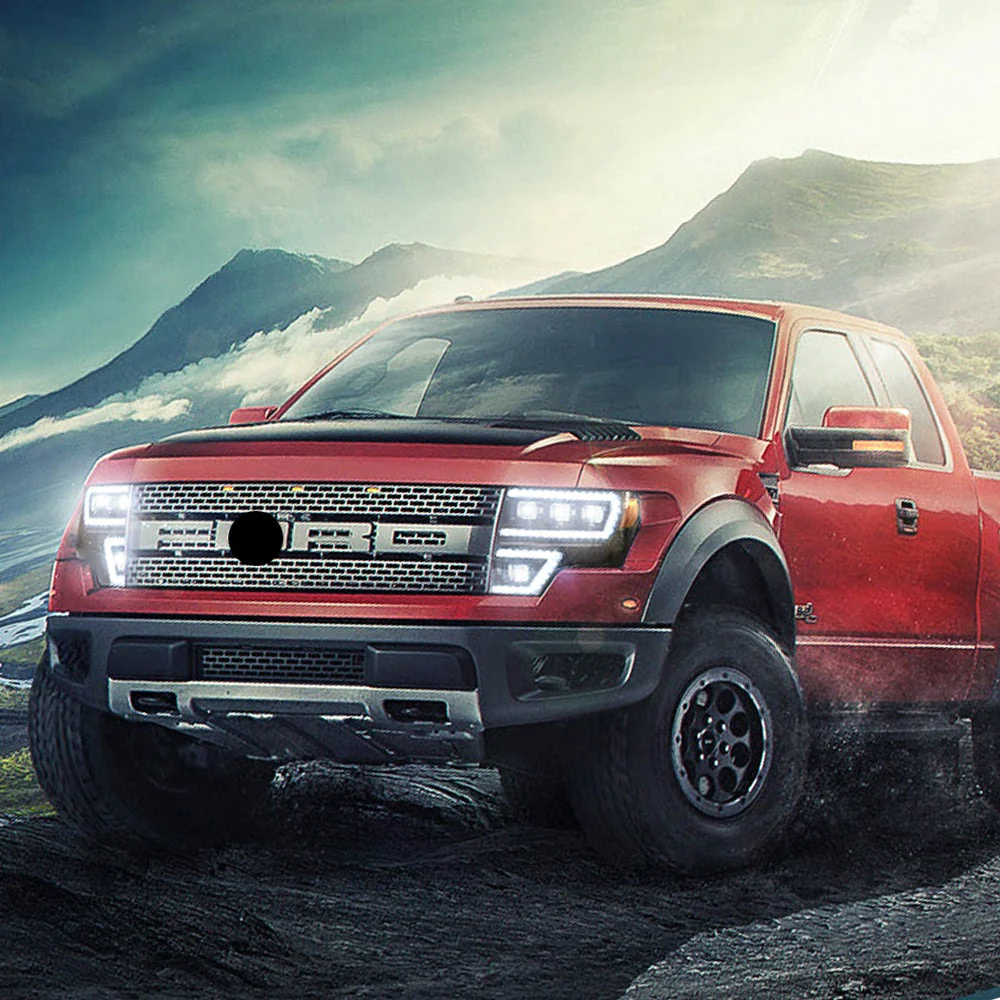Vland Carlamp LED Headlights For Ford F150 2015-2017 - Image 9
