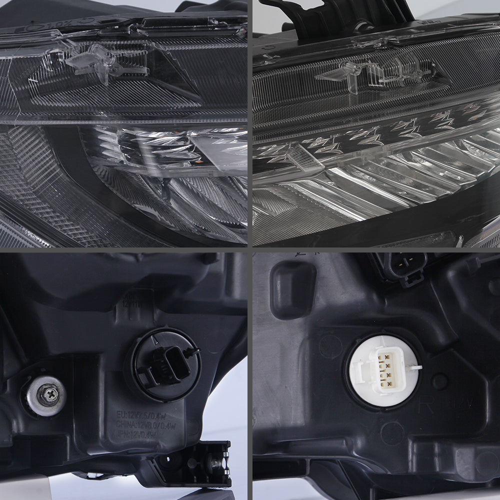 Vland 16-21 Honda Civic Full LED Headlights - Image 7