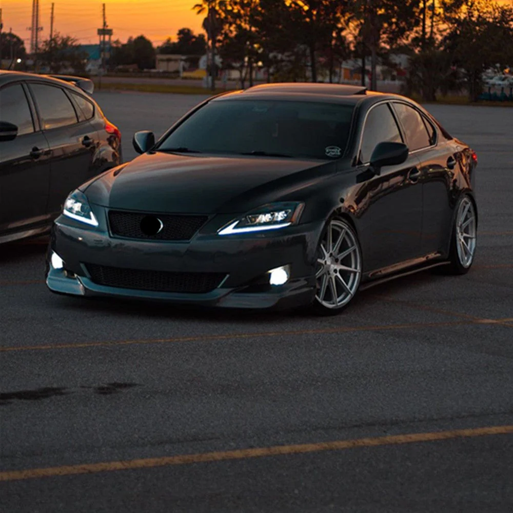 2006-2014 Lexus IS250 IS350 IS F VLAND Headlights + LED Tail Lights Set Kits - Image 11