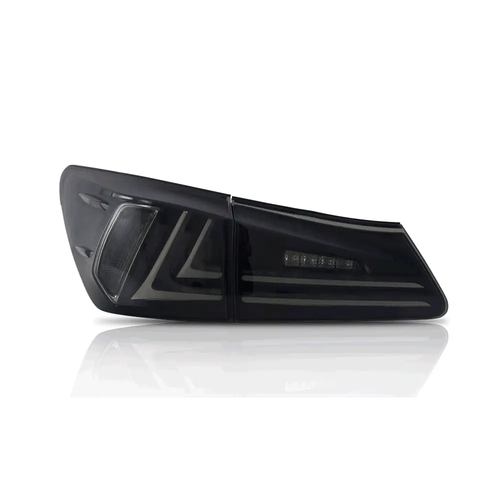 2006-2014 Lexus IS250 IS350 IS F VLAND Headlights + LED Tail Lights Set Kits - Image 6