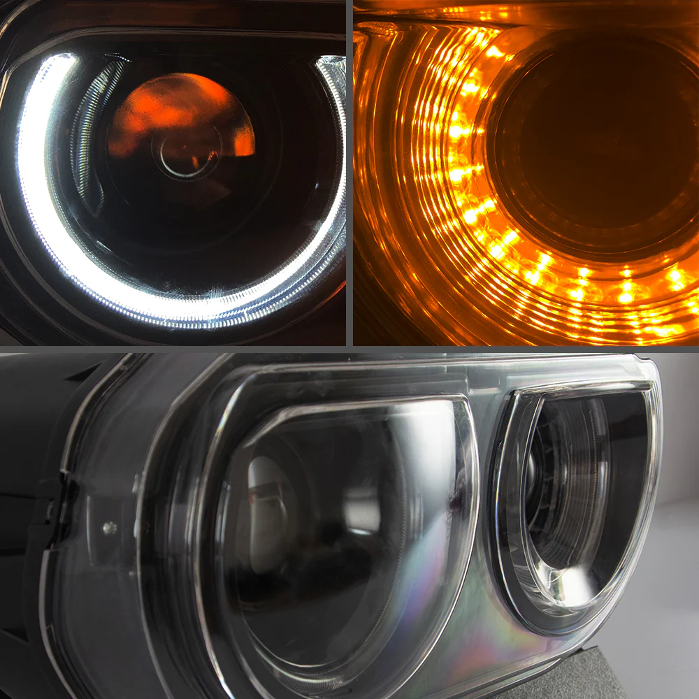 08-14 Dodge Challenger 3th Gen Vland LED HeadLights - Image 11