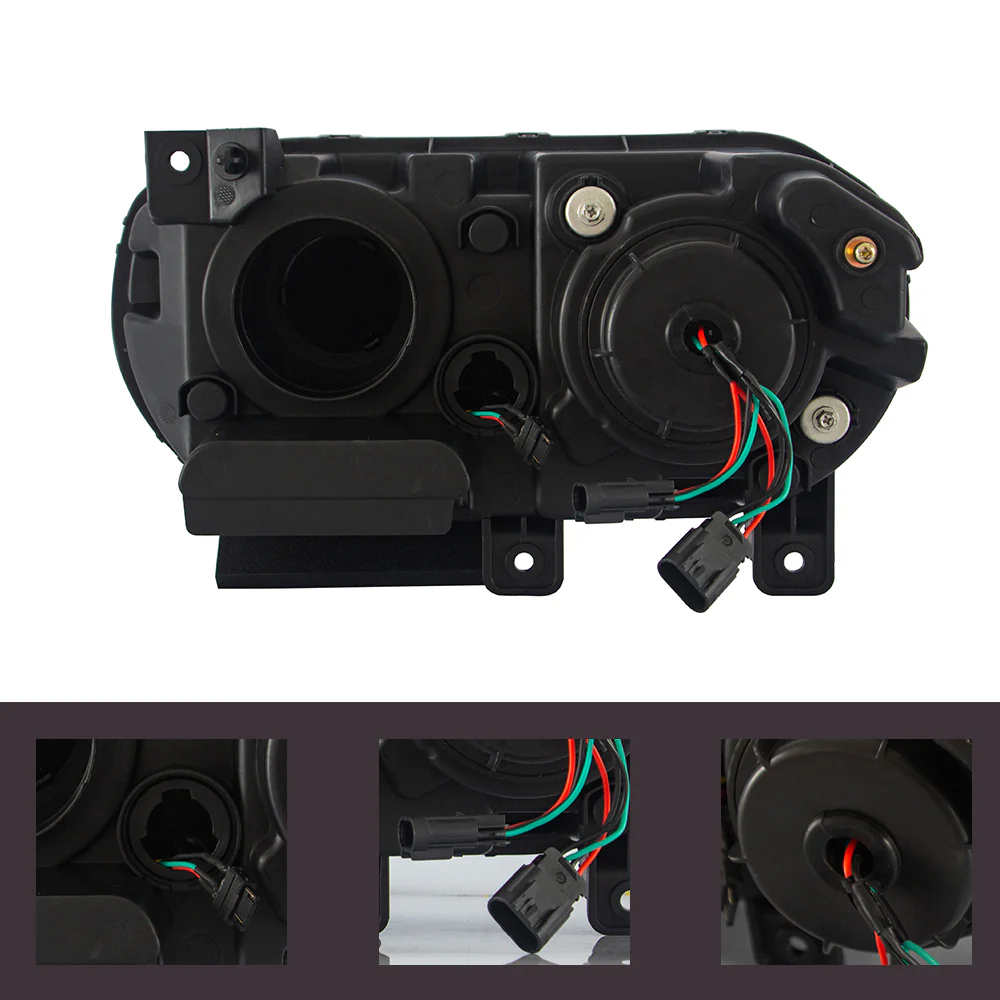 08-14 Dodge Challenger 3th Gen Vland LED HeadLights - Image 5