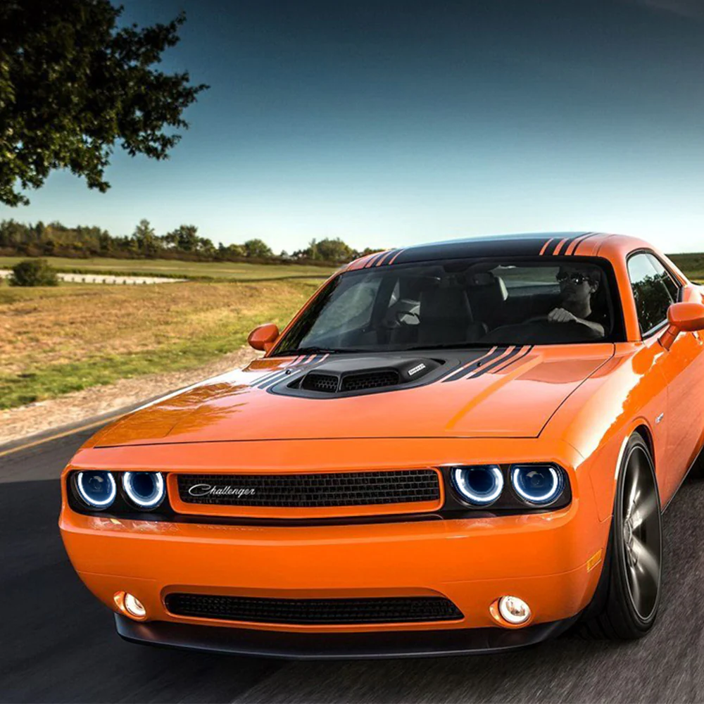 08-14 Dodge Challenger 3th Gen Vland LED HeadLights - Image 8