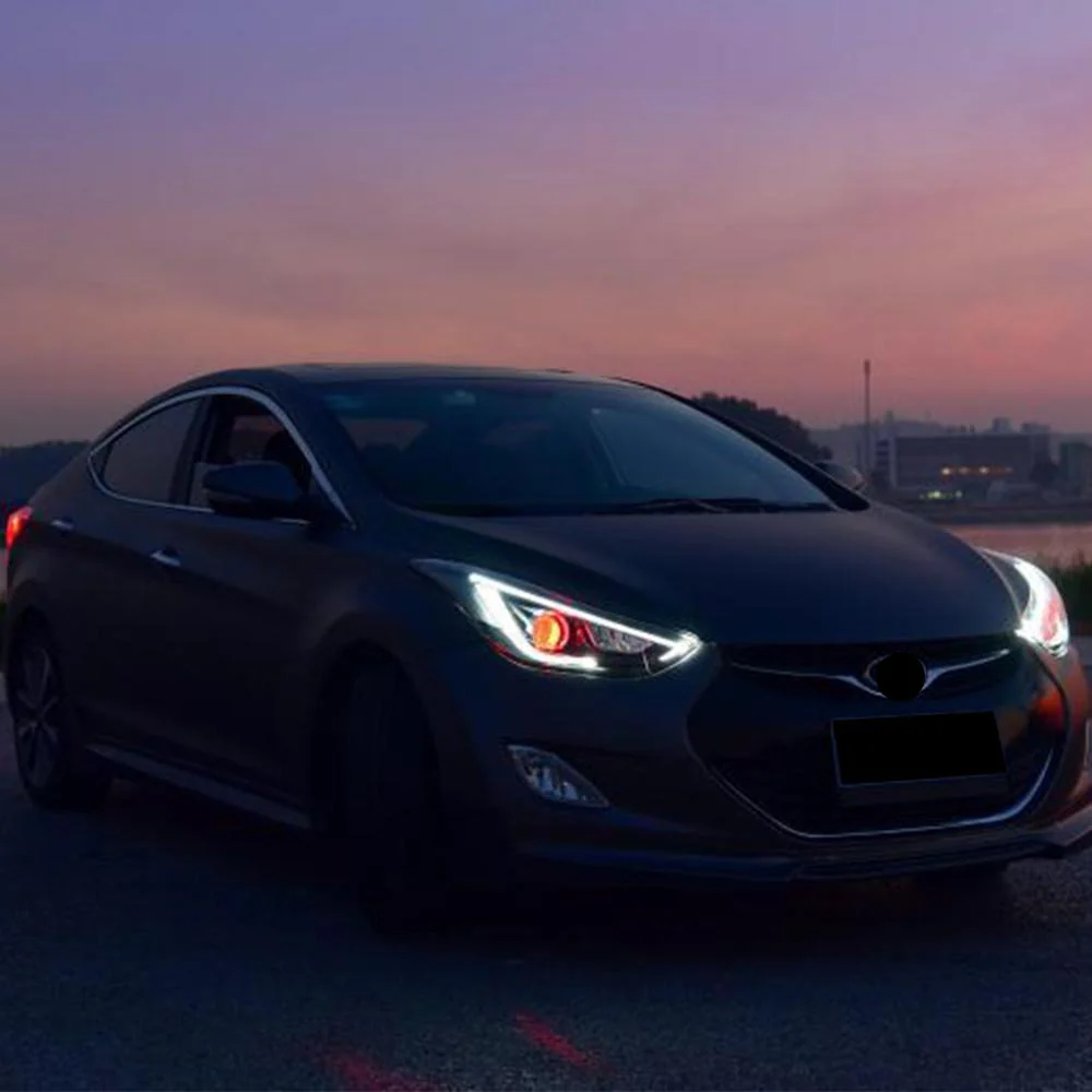 Vland Carlamp Projector Headlights For Hyundai Elantra (Avante MD) 2011-2015 - Image 9