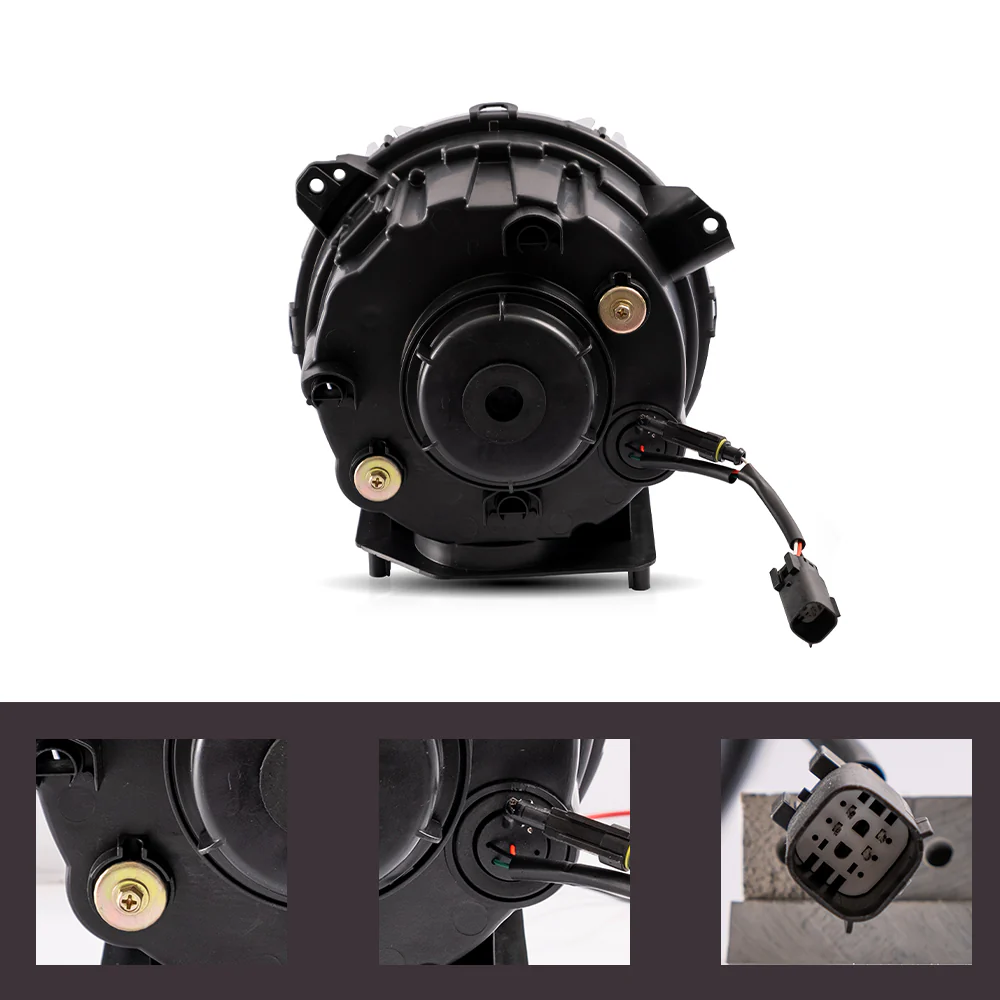 Vland Jeep Wrangler 2018-UP Full LED Dual Beam Projector Headlights With Blue DRL - Image 7