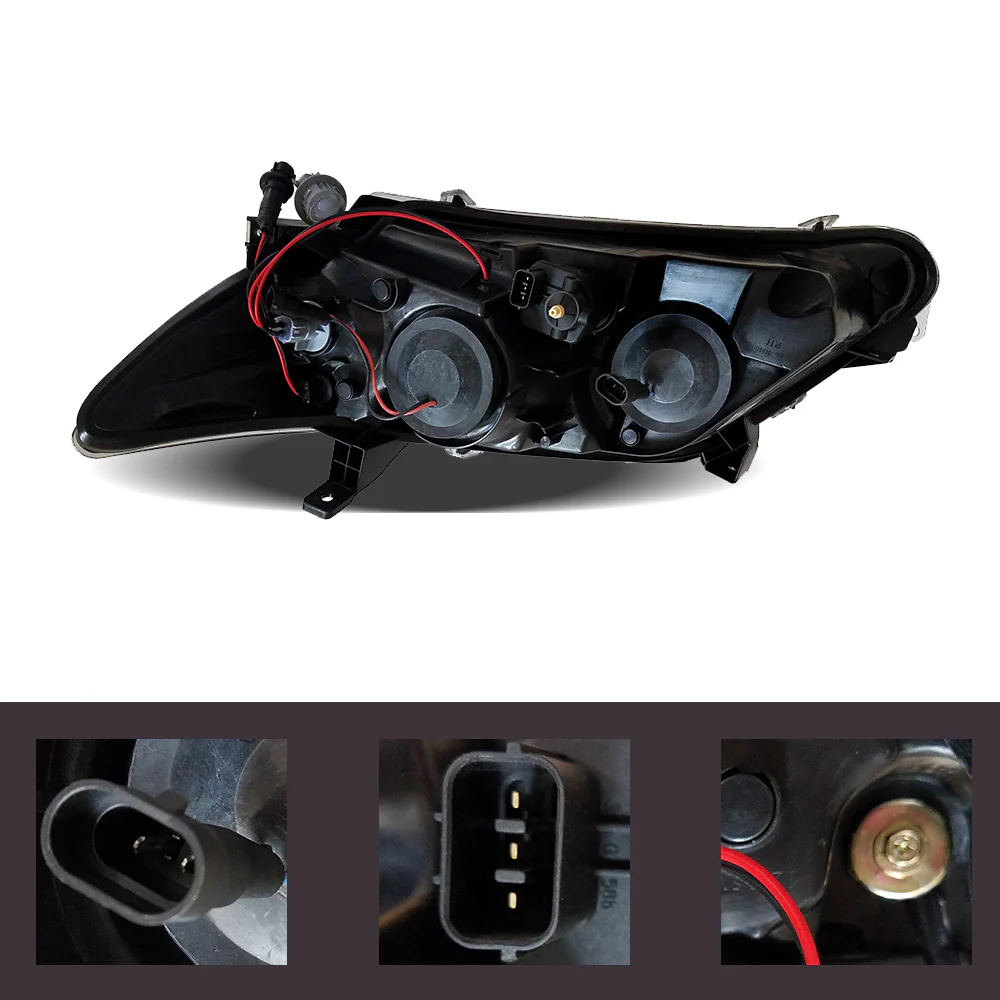 Vland Carlamp LED Headlights For TOYOTA CAMRY 2010-2011 HEAD LAMP (USA TYPE) - Image 5