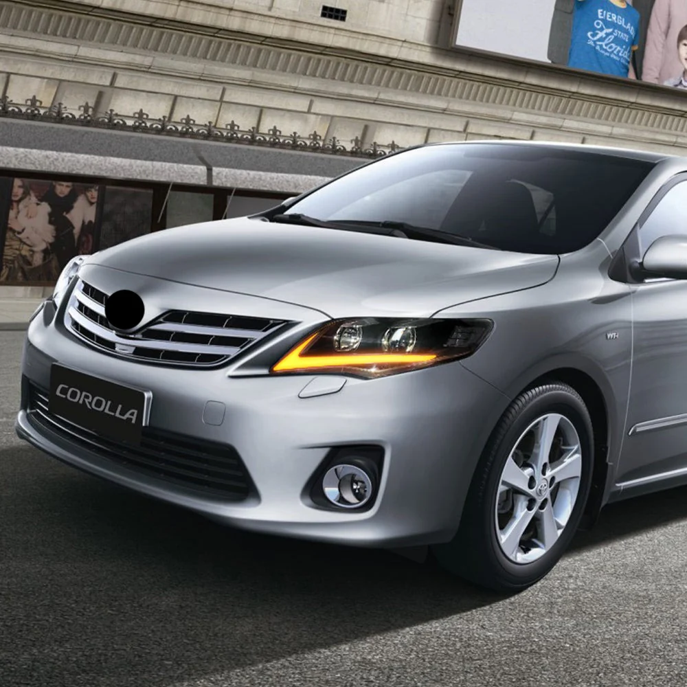 Vland Carlamp LED Headlights For Toyota Corolla 2011 2012 2013 (Bulbs are not included) - Image 7